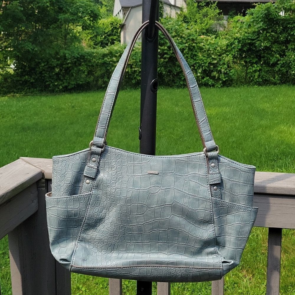 Relic Faux Alligator Print bag